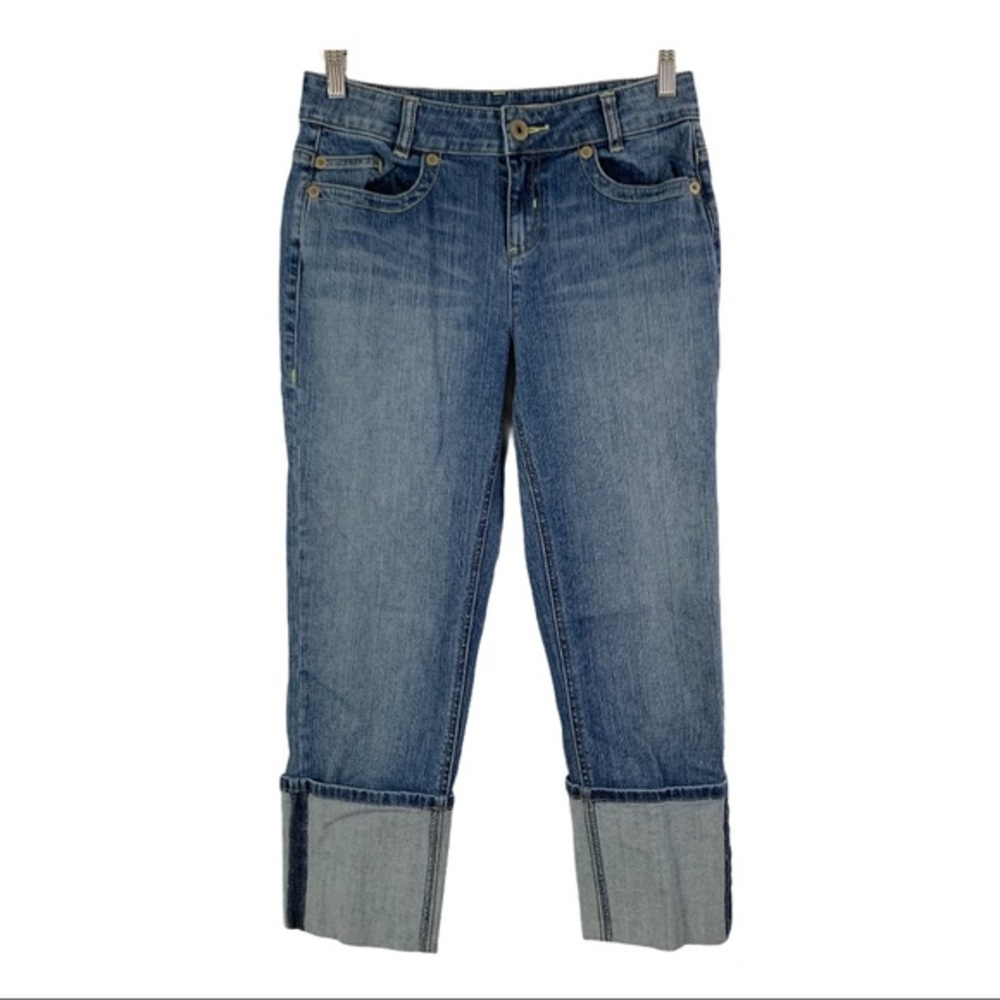 DKNY Soho Jeans Cuffed Crops size 6